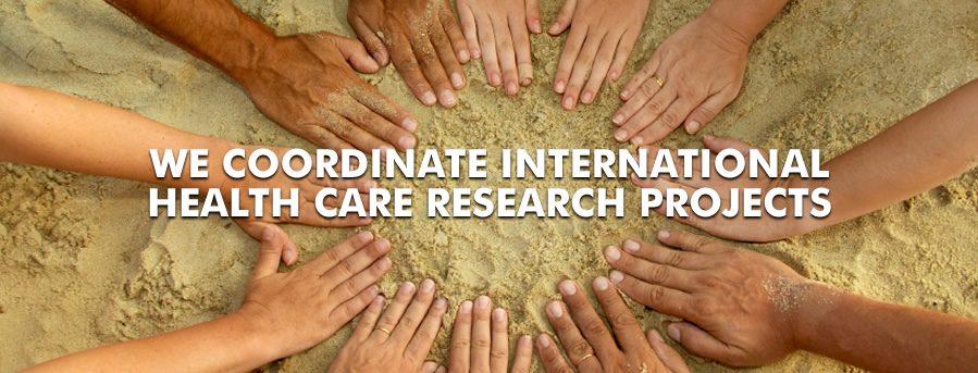 coordinem projectes internacionals en salut